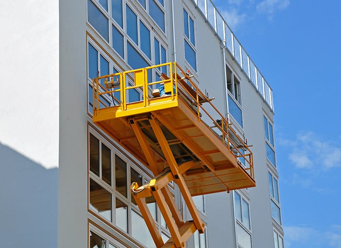 Piattaforme verticali a pantografo